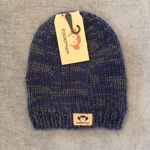 New Appaman Navy Blue Beanie Hat